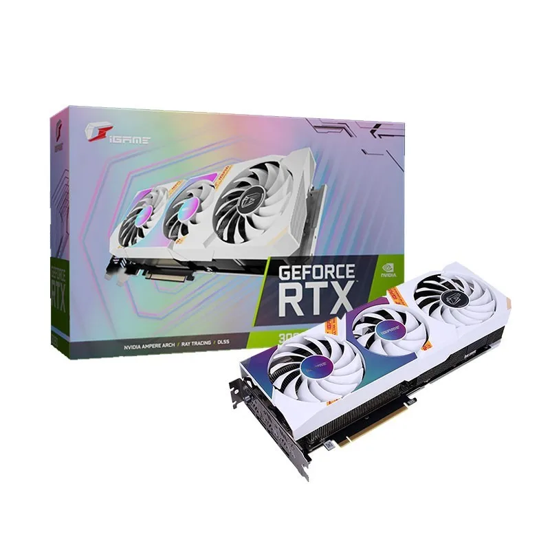 Игровая видеокарта Colorful iGame GeForce RTX 3070 Ti Ultra W OC 8GB GDDR6X 256Bit-LHR | Компьютеры и офис