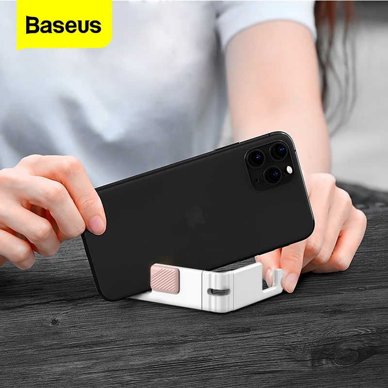 Портативный держатель для телефона Baseus iPhone 11 Samsung S20 универсальная настольная