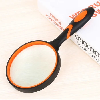 

Useful 6 Times Handheld Magnifier Multipurpose Reading Jewellery Evaluating Magnifiers Durable Magnifying Glass Loupe Multi Tool