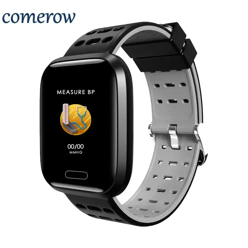 

Comerow A8 Big Screen Full Color Smart Watch Real Time Blood Pressure and Oxygen Waterproof sleep Monitor Long Standby Wristband