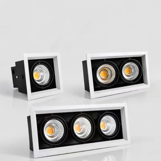 Dimmable Recessed COB LED Downlights 10W 20W Ceiling Spot Lights AC85~265V Lamps Warm/Cold White Indoor Lighting | Лампы и освещение