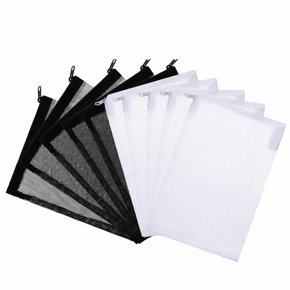 20 PCS Nylon Aquarium Filter Media Bags Mesh Net Bag with Zipper for