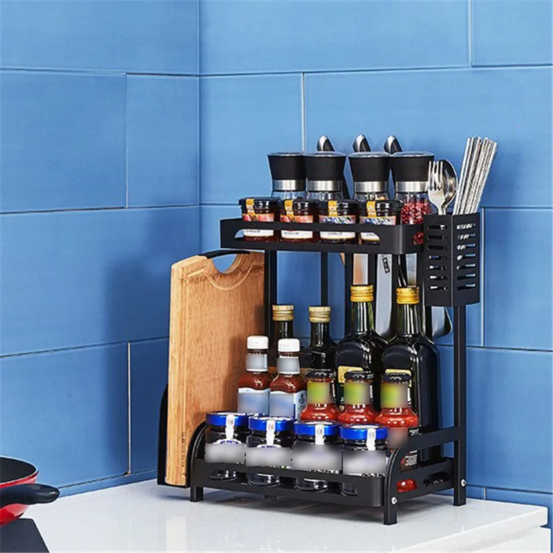 

Stainless Steel Removable and Washable Layered Basket New Dense grid Seasoning Rack Two Or Three Layers Optional Affordable
