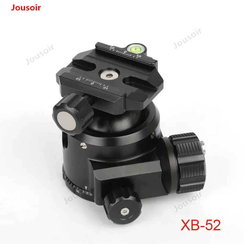 Низкопрофильная головка штатива для DSLR тренога для камеры профессиональный монопод панорамный штатив шаровая Головка XB-52 CD50 T03