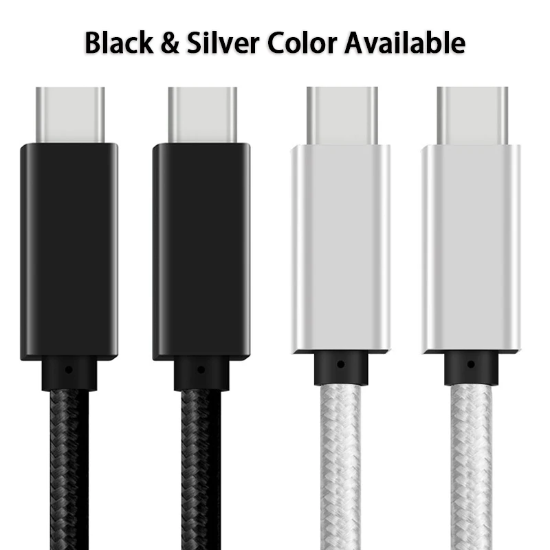 Emark 10Gbps Data Cable Support 5A 100W PD Charge USB3.1 Gen2 Video Cable USB C Male to Male for Thunderbolt 3 MacBook Pro XPS