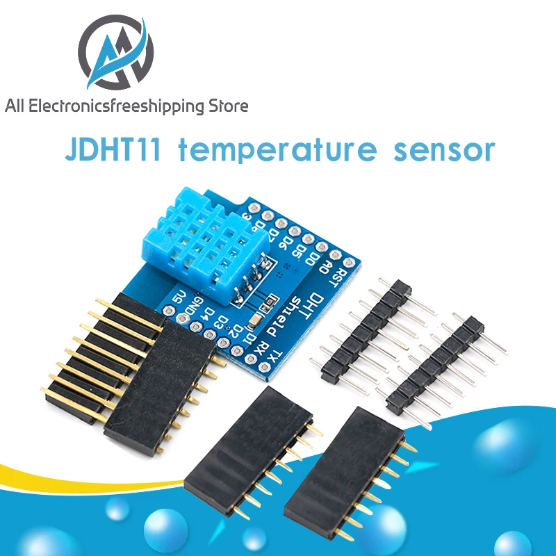 DHT щит для WEMOS D1 mini ESP32 MINI DHT11 одноавтобусный цифровой датчик температуры и