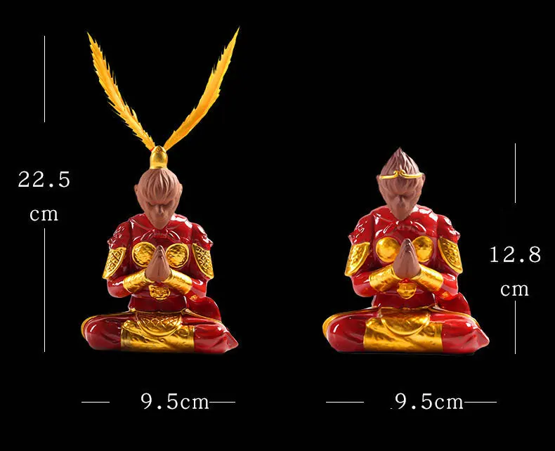 XIUAN, Король обезьян, Wukong, светодиодный ночник, настольные лампы для комнаты, декоративный Ночной светильник, для детей, для малышей, детей, керамическая фигурка, Сон Гоку, лампа