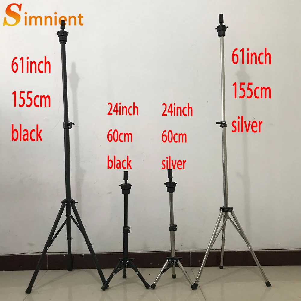 Simnient Adjustable Tripod Stand Holder Mannequin Head Tripod Hairdressing Training Head Holder Top Selling Hair Wig Stands Tool Simnient Adjustable Tripod Stand Holder Mannequin Head Tripod Hairdressing Training Head Holder Top Selling Hair Wig Stands Tool