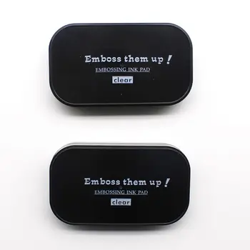 

Transparent Watermark Ink Pad Rubber Stamp Finger Painting DIY Crafts