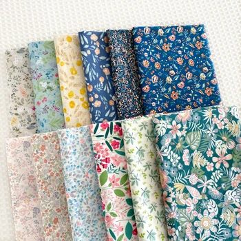 

160x50cm Floral Cotton Design High Quality DIY Sewing Craft Fabric Patchwork Quilts Cloth 180g/m