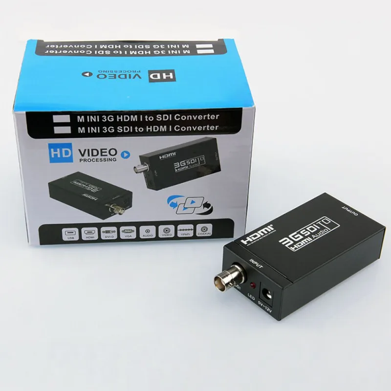  SDI al Convertitore di HDMI 1080P 60Hz HD BNC all'adattatore di HDMI 3G SDI Video Audio Adattatore 