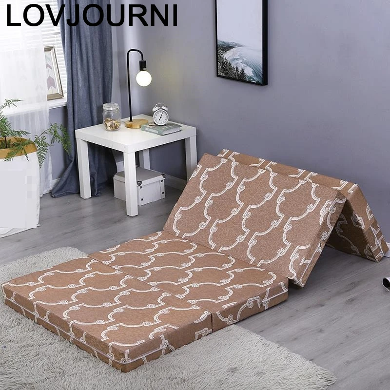 

De Cama Bedroom Furniture Lipat Tooper Matratze Materasso Topper Foldable Bed Kasur Materac Colchon Matras Folding Mattress