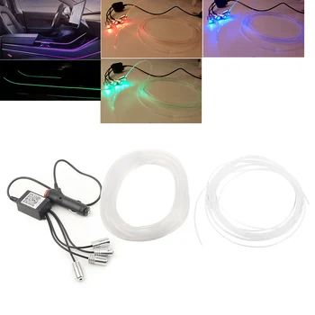 

For Tesla Model 3 2017 2018 2019 Car LED Colorful Lights Styling Decorative Strip Multi Color Atmosphere Lamps Control Lights