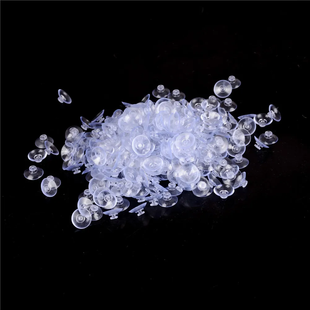 

50pcs/Lot Wall Hooks Hanger Kitchen Bathroom Suction Cup Suckers Window Wall Hook Transparent