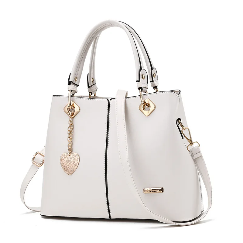 Women Bag Vintage Casual Tote Top-Handle Messenger Bags Shoulder student Handbag Purse Wallet Leather 2019 New |
