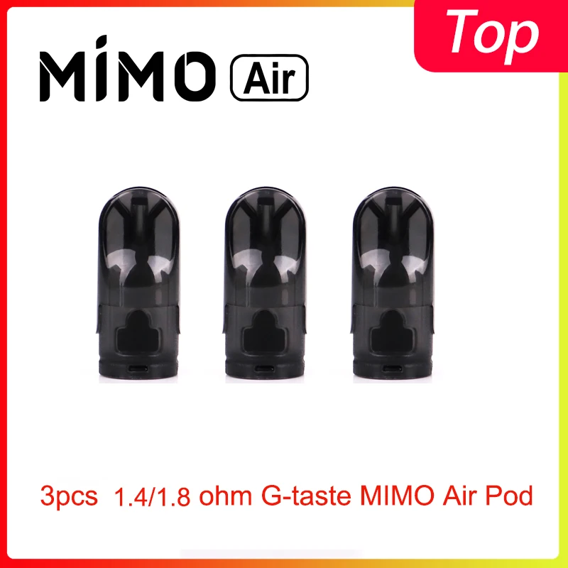 Оригинальный вейп Pod для G TASTE Mimo Air Vape kit замена картриджей аксессуары|Атомайзеры