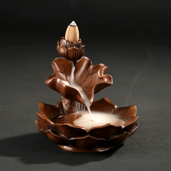 

Backflow Incense Burner Ceramic Waterfall House insense burner Incense Burners bruciatore incenso Home Decoration QBA60XXL