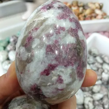 

1PC 35-40mm Rare Natural Red Tourmaline Quartz Crystal Play Shaped Healing Brazil Natural Stones and Minerals