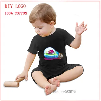 

Newborn Baby Short Sleeved Cotton Jumpsuit Summer Clothes Infant Little Kame House Turtle Roshi Costumes Climb Clothing Boy Girl