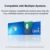 USB C HUB 3.0 Type C 3.1 4 Port Multi Splitter Adapter OTG Для Lenovo Xiaomi Macbook Pro 13 15 Air Pro PC Компьютерные Аксессуары
