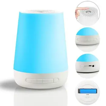 

White Noise Machine Sleeping Night Light 28 Soothing Sound Timer Memory Sleep New