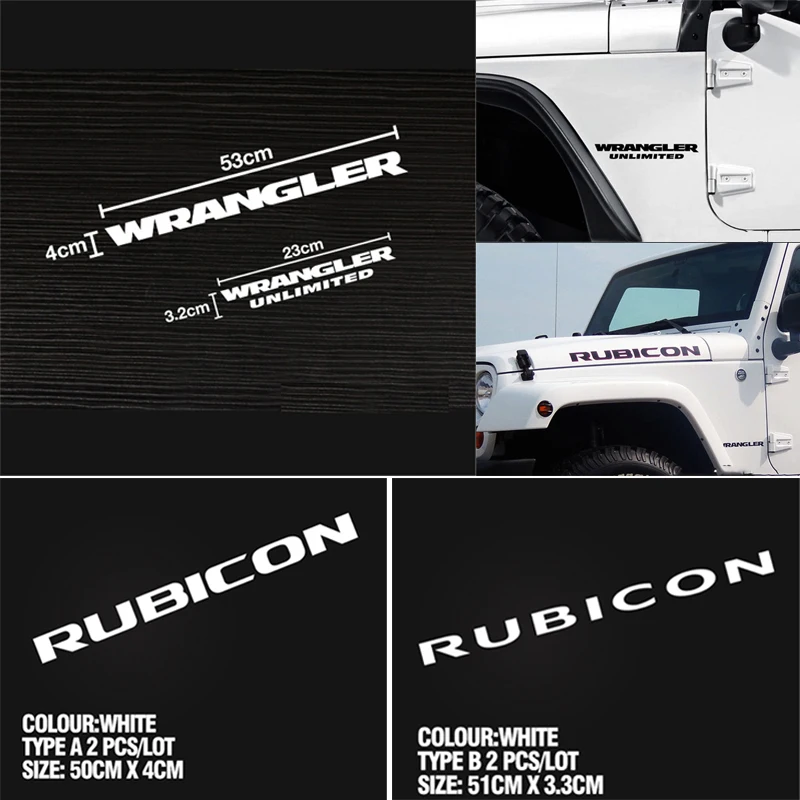 Для Jeep WRANGLER резиновая наклейка КРЫЛО боковой клей Наклейка для