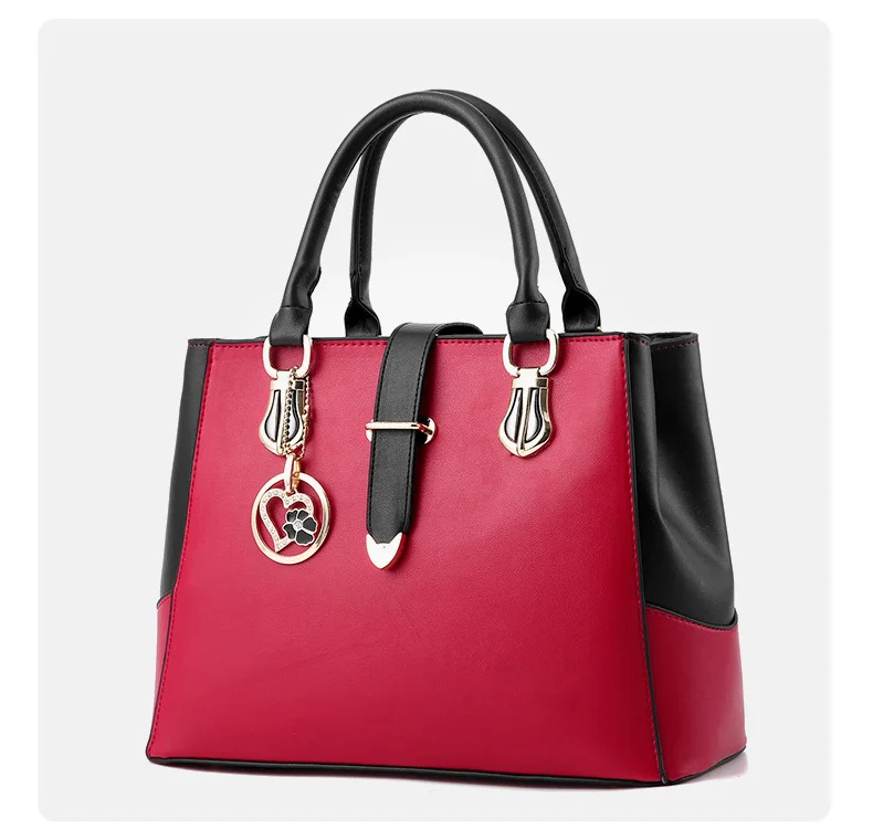 Women Zipper Shoulder Handbag  