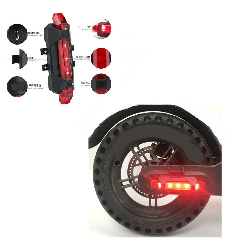 Warning-LED-Strip-Flashlight-Bar-Lamp-for-XIAOMI-Mijia-M365-M365Pro-Scooter-Night-Cycling-Safety-Decorative