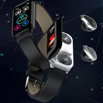 

L818 Smart Watch Wireless Bluetooth Earphone Sleep Monitoring Bracelet SmartBand Wristband Watch Strap fitness tracker Hot#G35