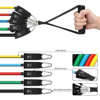 

Multi-functional Trainer Muscle Fitness Rally Set 11Pcs Set Unisex Body Building Supplies Comprehensive Fitness Exercise New