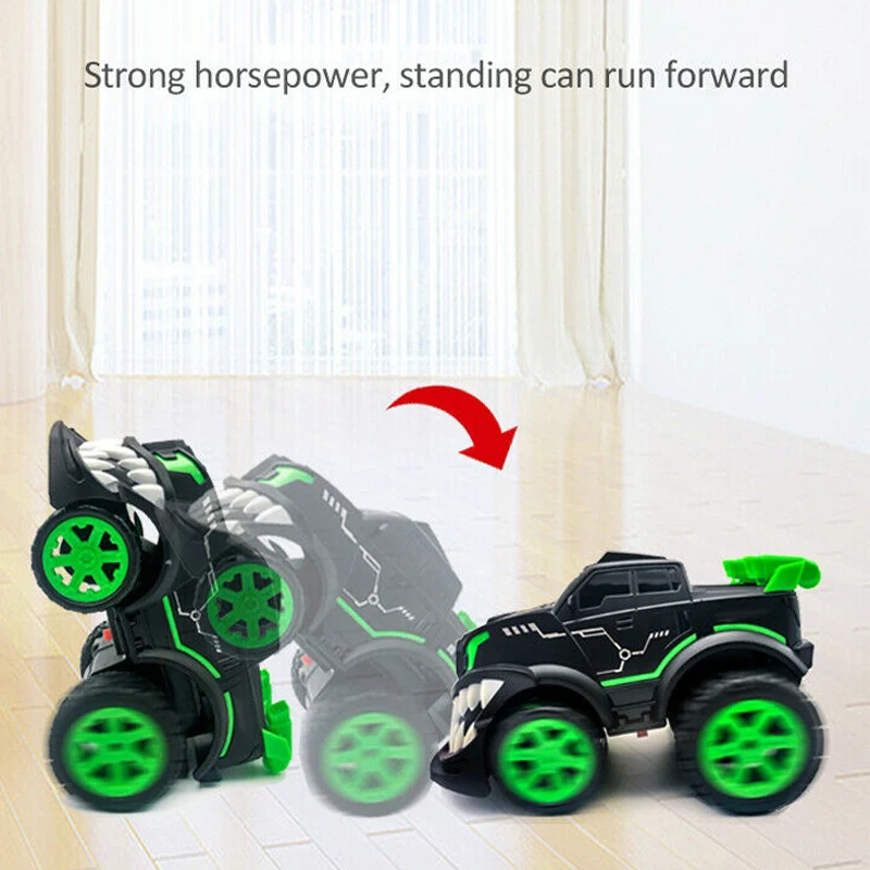

2.4G Stunt Car 360 Degree Upright Rotary Remote Control Toy Devil Tooth Off-Road Electric DTT88