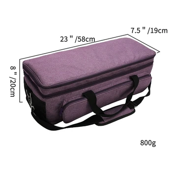 

Foldable Bag Compatible with Cricut Explore Air and Maker, Carrying Bag Compatible with Cricut Explore Air and Supplies
