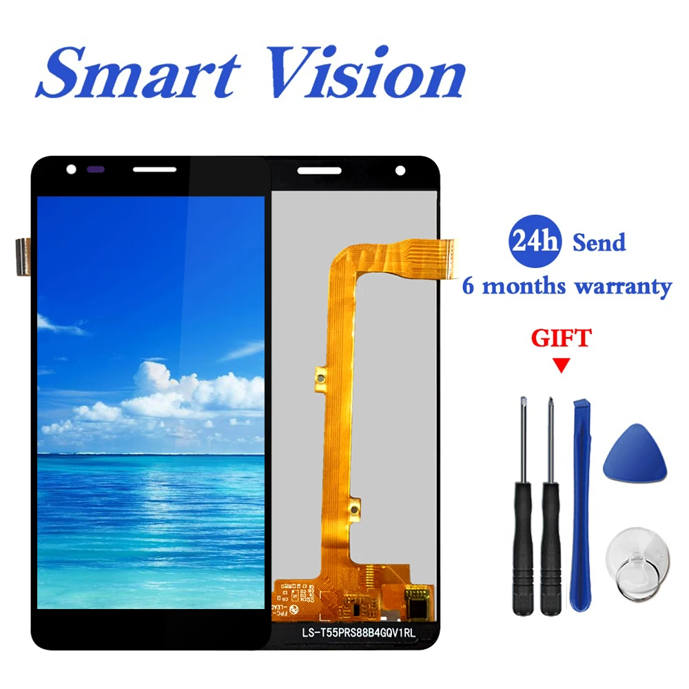 

for Wileyfox Spark X LCD Display+Touch Screen Digitizer Assembly Replacement Accessories +Free Tools