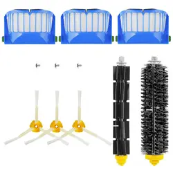 for Roomba 600 Series Cleaning Kit Brush Filter Replacement Brush Kit Maintenance Kit