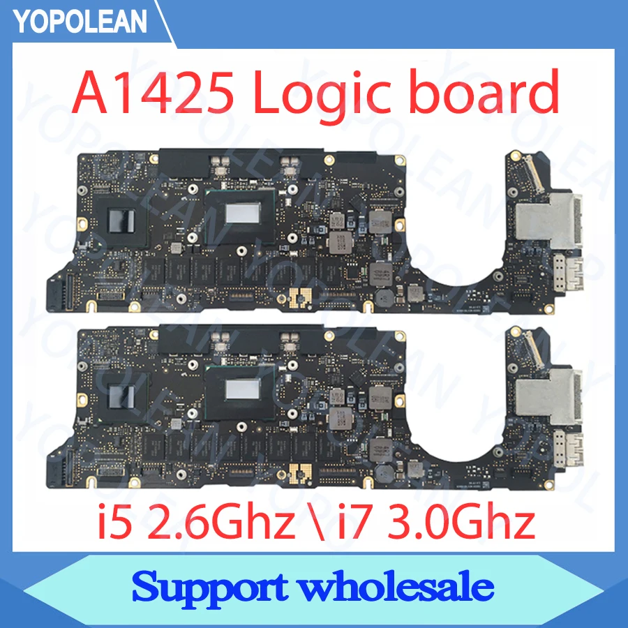 Материнская плата для ноутбука A1425 820-3462-A Macbook Pro 13 дюймов ранняя 2013 i5 2 6 ГГц i7 3 0