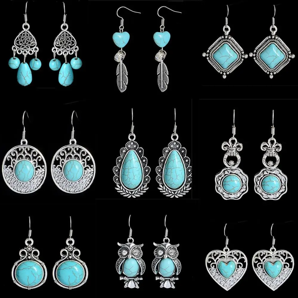 M00 292 Moda Висячие модные ретро Подвески Mujer Pendientes ювелирные украшения Этнические