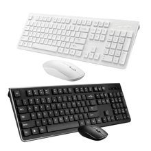 Teclado sem fio e mouse ergonômico rato teclado conjunto
