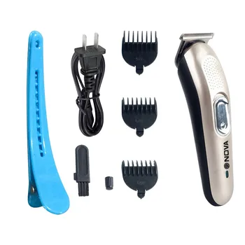 

8pcs/set Rechargeable Haircut Kit Clippers For Men Guide Combs 3mm 6mm 9mm professional hair clipper rechargeable shaver X#2