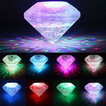 

Spa Floating LED Pool Light Bathtub Party Decoration Aquarium Submersible Wedding Fishing Tank Children Underwater Lamp 7 Colors