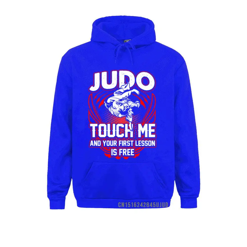 Men's Hood Judo Sweatshirt Me And Your First Lesson Is-Free Sweatshirt Graphic Print Homme Hood Plus Size Pullover
