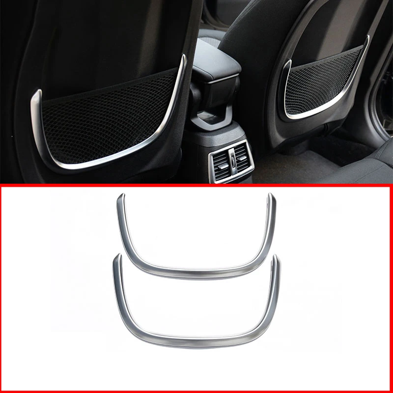 Для BMW X1 F48 2016-18 2 серии 218i f45 f46 X2 F47 2018 автомобильные аксессуары ABS хром задняя сетка