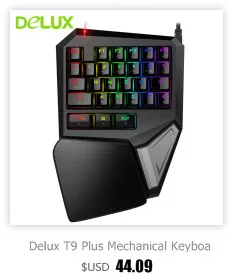 Delux M618X 2,4 ГГц Беспроводная + Bluetooth 3,0/4,0 многомодовая мышь эргономичная Вертикальная мышь перезаряжаемый компьютер лазер 6D Mause