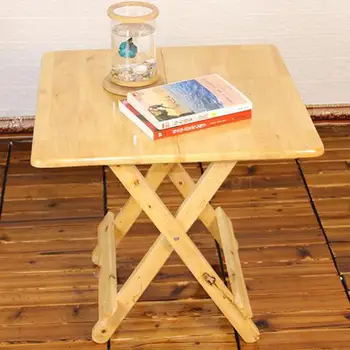 

Household Simple Solid Wood, Non-bamboo, Cedar Folding Tables, Floor Stalls, Portable Tables, Chairs, Dining Halls, Outdoor