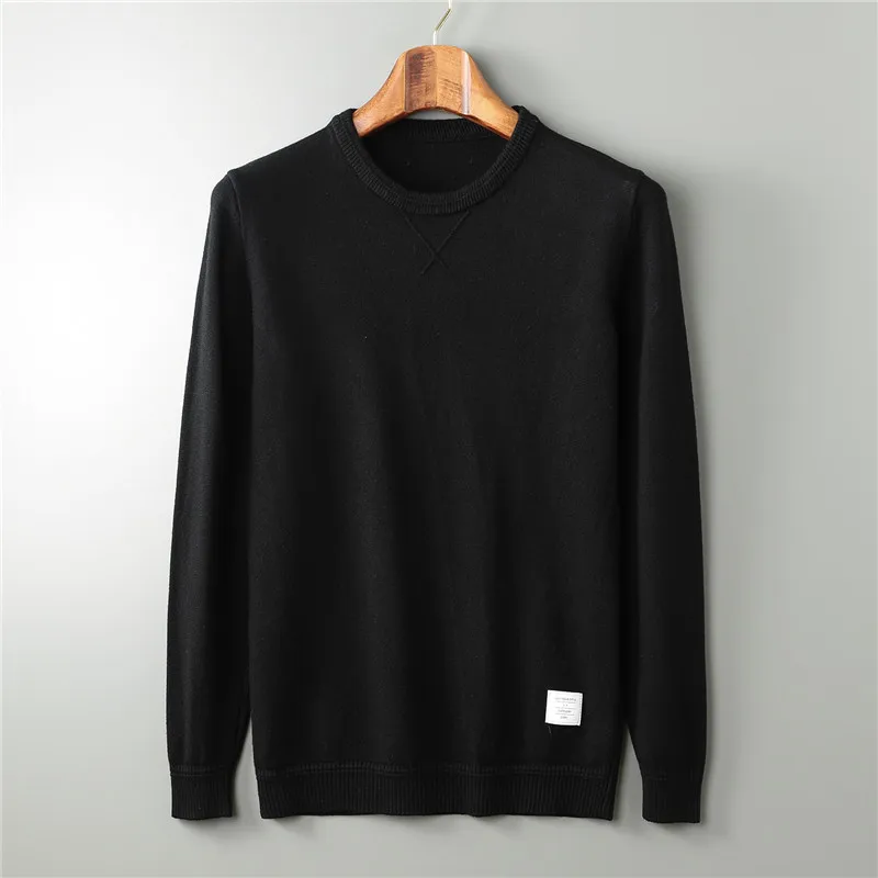 Men Sweater O-Neck Solid Knitted Sweater Men 2019 Medium-thick Undercoat Casual Sweater Pullover Autumn Winter Warm Sweater Men Sweater O-Neck Solid Knitted Sweater Men 2019 Medium-thick Undercoat Casual Sweater Pullover Autumn Winter Warm Sweater