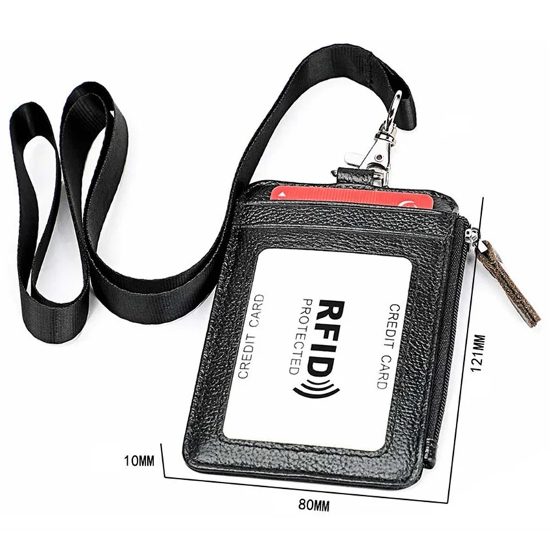 С фабрики RFID кожа грудной бейджик список Рабочая карта Кожаный бейдж набор детский автобус карты сумка