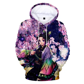 

new anime Demon Slayer: Kimetsu no Yaiba 3D print Hoodies for kids Sweatshirts long sleeve autumn streetwear youth 3D clothes