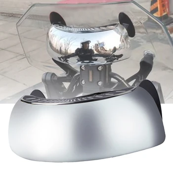 

Windscreen Motorcycle RearView Mirror 180 Wide Angle Central Scooter Mirror for nmax tmax xmax 300 tmax 560 honda x adv 750