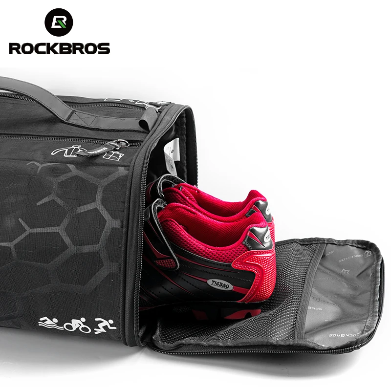 Водонепроницаемая спортивная сумка ROCKBROS для фитнеса путешествий женская сухой и