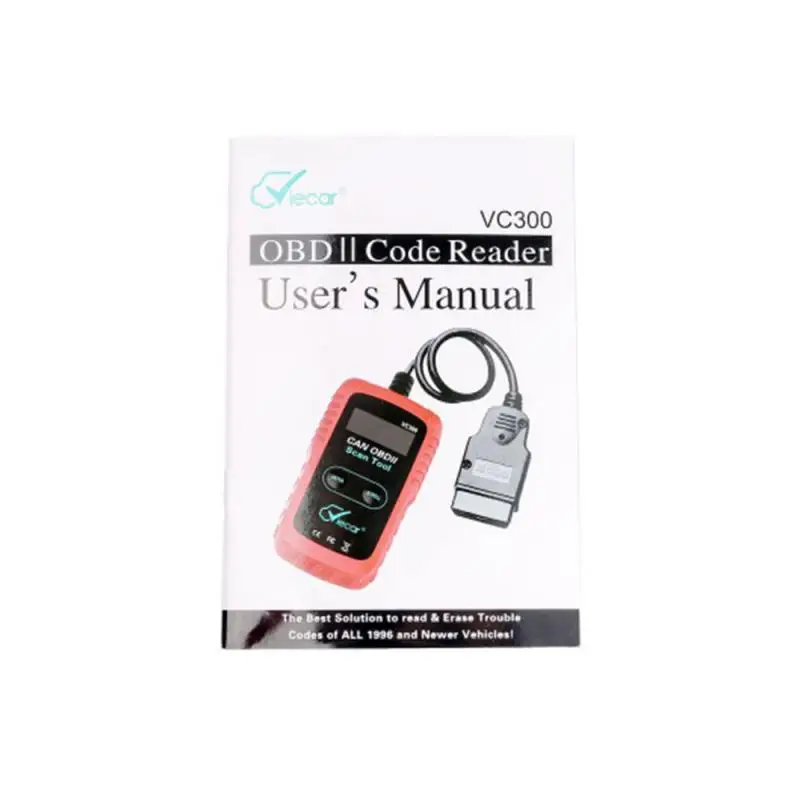 VC300 CAN BUS OBD2 инструмент для ремонта автомобиля Автомобильный сканер запуск автомобиля диагностический инструмент OBD II считыватели кодов сканирующие инструменты детектор неисправностей транспортного средства