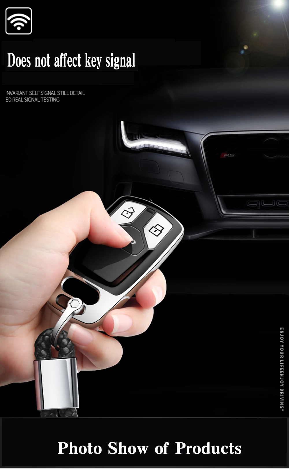TPU высокого качества+ АБС-пластик, Автомобильный ключ крышка корпуса для Audi A1 A4 A5 A6 A7 A8 Q5 Q7 Q8 R8 RS4 RS5 RS6 RS7 интеллигентая(ый) удаленный Бесключевой